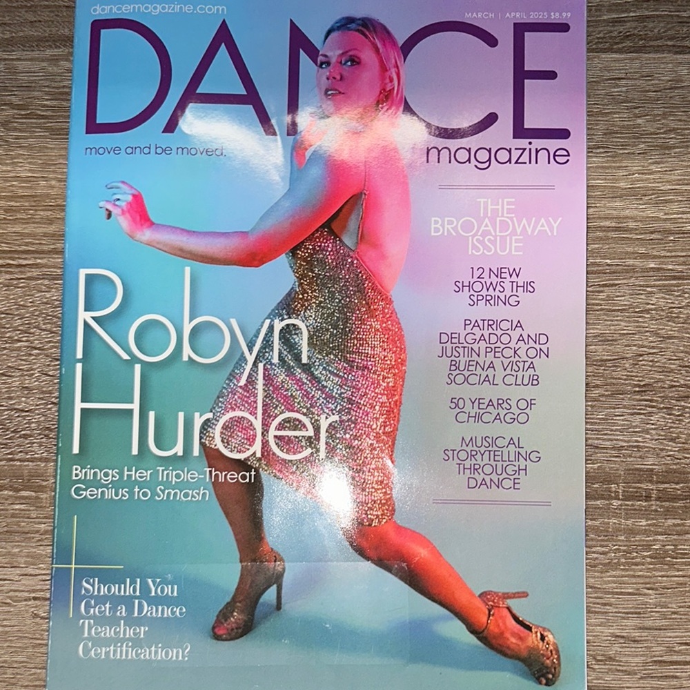 Dance Magazine Cover 2025 issue